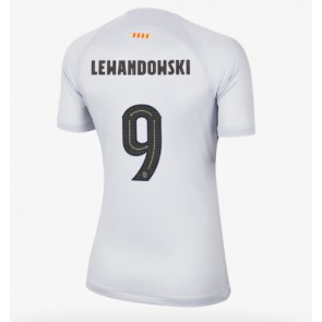 Barcelona Robert Lewandowski #9 Tredjedrakt Kvinner 2022-23 Kortermet